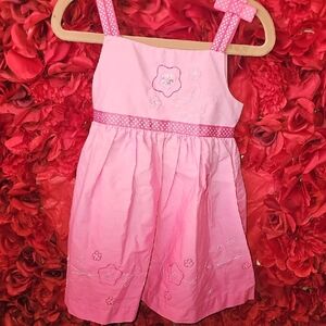 Blueberi Boulevard Pink Floral Kids Dress